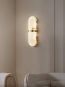 Alabaster Pill Wall Sconce
