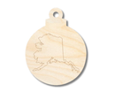 Unfinished Wood Etched Alaska Ornament Shape | Paint By Line Crafts | up to 30" DIY