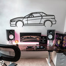 RZ Detailed Metal Car Wall Art - NC1079