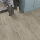 SPC Vinyl Rigid Core 7" Width 60" RL, 6mm Thick, 1.5mm IXPE Alloyed Bay Amare Floors - Mazzia Collection Product shoot Profile view