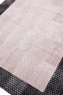 AMANDA BORDER – Sculpted Shearling Rug in Oversized Format