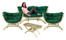 Amazonas Garden Lounge 4 Pcs. Set Siena