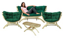 Amazonas Garden Lounge 4 Pcs. Set Siena