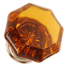 Glass Knob, Octagonal Shape