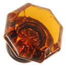 Glass Knob, Octagonal Shape
