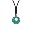 Malachite crystal necklace | Guardian stone