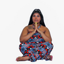 Multi-way Yoga jumpsuit - African print one piece