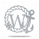 Anchor Initial Monogram