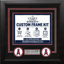 Los Angeles Angels Custom MLB Baseball 16x20 Picture Frame Kit (Multiple Colors)