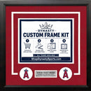 Los Angeles Angels Custom MLB Baseball 16x20 Picture Frame Kit (Multiple Colors)