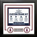 Los Angeles Angels Custom MLB Baseball 16x20 Picture Frame Kit (Multiple Colors)