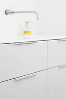 Bright Anodized "Edge Straight" Tab Drawer Pulls