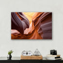 Antelope Canyon Print Metal Wall Art – Arizona Slot Canyon Scenic Wall Decor