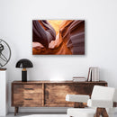 Antelope Canyon Print Metal Wall Art – Arizona Slot Canyon Scenic Wall Decor