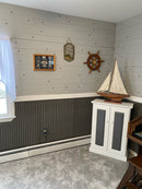 Colorado Corrugated Metal Wainscoting