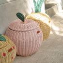 Apple Storage Basket Pink - Medium