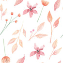 Contemporary Watercolor Wildflowers Wallpaper Fashionable