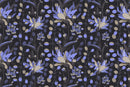Elegant Purple Little Flowers Wallpaper