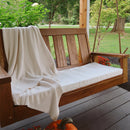 Porchgate Amish Heavy Duty 700 Lb 4-Foot Ardmore Porch Swing - Oak Stain