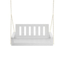 Porchgate Amish Heavy Duty 700 Lb 5-Foot Ardmore Porch Swing - Pure White