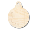 Unfinished Wood Etched Arizona Ornament Shape | Paint By Line Crafts | up to 30" DIY