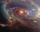 Galaxy Solar System Stars Swirl Space Fine Art Print, Wall Art Print, Wall Poster, Wall Décor