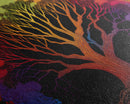 Rainbow Tree of Life, Framed Canvas Print