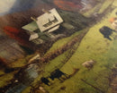 Farm Wall Decor, Country Wall Decor, Farm Animals Wall Decor, Fall Wall Art, Panoramic Wall Decor, Canvas Print, Wall Art, Framed Canvas Art