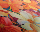 Hibiscus Wall Art, Flowers Wall Art, Colorful Fowers, Panoramic Art, Wall Art, Canvas Art, Landscape Art, Gift For Grandma, College Dorm Art