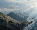 Seascape Art, Cliffs of Scottland, Framed Canvas Print, Landscape Painting, Seascape Painting, Beach Wall Art, Coastal Wall Art, Modern Art