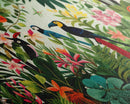 Tropical Wall Art, Birds Print, Animal Wall Art, Canvas Print, Wall Art, 3 Piece Wall Art, Jungle Print, Gaming Wall Decor, Kitchen Wall Art