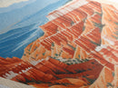 Bryce Canyon National Park Diamond Shaped Travel Poster Canvas Art Print, Canvas Wall Art, Travel Gift, Utah Travel Art