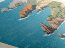 Retro Channel Islands National Park Travel Poster Art Wall Art Texture Print, Travel Decor Art, Midcentury Modern Decor California Travel Art