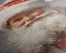 Santa Painting, Santa Print, Framed Canvas Print, Christmas Decor, Portrait of Santa, Farmhouse Christmas, Minimalist Christmas Art