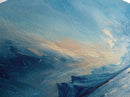The Arctic - Framed Canvas Print - Wood Framed Wall Art - Landscape Oil Painting - Minimalist Landscape Wall Art