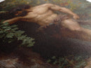 Painting of a Male Figure Canvas Print, Gothic Decor, Dark Academia / Macabre Wall Art, Original Satyr Painting