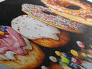 Renaissance Style Painting Of Some Donuts, Framed Canvas Print, Bakery Decor, Bakery Wall Art, Donut Shop Wall Art, Funny Renaissance Art