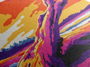 Driftwood Beach, Sunset, Framed Canvas Print, Coastal Art, Seaside Landscape, Ocean View, Rustic Beach House Decor, Relaxing Wall Art