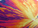 Sunset Explosion, Dramatic Sky, Colorful Abstract Landscape, Modern Home Decor, Canvas Print, Office Wall Art, Vibrant Art