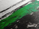 Green Horizon, Abstract Landscape, Contemporary Painting, Bold Nature Art, Modern Home Wall Decor, Unique Artwork, Canvas Print