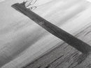 Utility Pole, Coastal Wires, Industrial Sky, Power Lines, Framed Canvas Print, Minimalist Photography, Loft Wall Art, Urban Decor