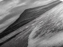 Dramatic Seaside Peak, Coastal Mountain Wall Art, Black Beach Photography, Bold Nature Decor, Canvas Print, Living Room Art