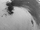 Abstract Wave, Black White, Modern Ink, Ocean Motion, Canvas Print, Minimalist Art, Office Wall Decor, Contemporary Coastal Style