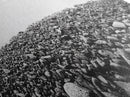 Rock Hill, Stone Texture, Natural Abstract, Canvas Print, Minimalist Wall Art, Monochrome Decor, Modern Entryway Art, Hallway Print