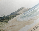 Flaherty Beach, Australia Watercolor Print, Vacation Gift, Australia Wall Art, Beach Painting, Beach Decor, Large Wall Art, Wood Frame Art