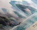 Maya Bay, Thailand Watercolor Beach Print, Vacation Gift, Thailand Wall Art, Beach Painting, Beach Decor, Beach Painting