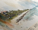 Sanibel and Captiva Island, Florida Watercolor Beach Print, Vacation Gift, Florida Wall Art, Beach Painting, Beach Decor, Beach Painting