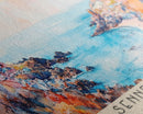 Sennen Cove, United Kingdom Watercolor Beach Print, Vacation Gift, United Kingdom Wall Art, Beach Painting, Beach Decor, Beach Painting