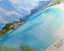 Shoal Bay, Anguila Watercolor Beach Print, Vacation Gift, Anguila Wall Art, Beach Painting, Beach Decor, Beach Painting