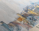 Batman Turkey Panoramic Travel Poster, Framed Canvas Print or Metal Wall Art, Travel Art, Home Decor, Panoramic Painting, Midcentury Art